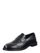 Lozham Loafer Loafers Flade Sko Black GANT
