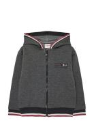 Knit Jacket Fantasy Tops Sweatshirts & Hoodies Hoodies Black Boboli