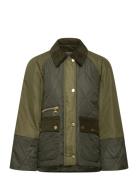 Barbour Martha Quilted Jacket Quiltet Jakke Khaki Green Barbour
