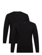 Core Slim Long Sleeve T-Shirt 2P Tops T-Langærmet Skjorte Navy Björn B...