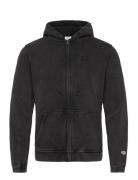 Full Zip Hoodie Sweatshirt Tops Sweatshirts & Hoodies Hoodies Black Ch...