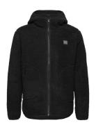 Langli Hooded Pile Jacket Tops Sweatshirts & Hoodies Fleeces & Midlaye...