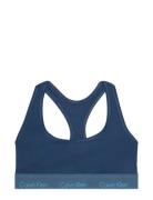 Unlined Bralette Lingerie Bras & Tops Soft Bras Tank Top Bras Blue Cal...