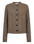 Bs Marita Regular Fit Knitwear Tops Knitwear Cardigans Brown Bruun & S...