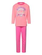 Pyjamas Sets Sets With Long-sleeved T-shirt Pink Billieblush