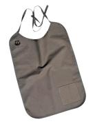 Hagesmæk Baby & Maternity Baby Feeding Bibs Sleeveless Bibs Grey Kay B...