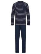 Jbs Bamboo Jersey Set Pyjamas Nattøj Navy JBS