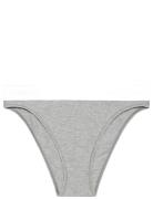 High Leg Tanga Lingerie Panties High Waisted Panties Grey Calvin Klein