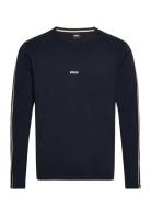 Unique Ls-Shirt Designers T-Langærmet Skjorte Navy BOSS