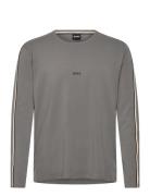 Unique Ls-Shirt Designers T-Langærmet Skjorte Grey BOSS