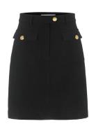 Milly Skirt Skirts Short Skirts Black Newhouse