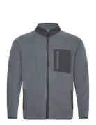 Will Fleece Tynd Jakke Grey Fat Moose