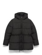 Slfalina Puffer Jacket B Foret Jakke Black Selected
