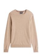 Dc Cashmere C Nk Tops Knitwear Round Necks Brown Tommy Hilfiger