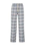 Flannel Pants Pyjamasbukser Hyggebukser Blue Becksöndergaard