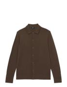 Forbes Tops Knitwear Cardigans Brown Reiss