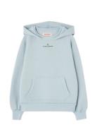 Flowers Blue Beaver Hoodie Tops Sweatshirts & Hoodies Hoodies Blue THE...