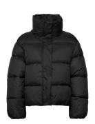 Puffer Jacket Foret Jakke Black Weekday