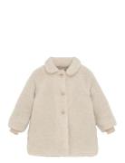 Coat Wool Teddy W. Lining Outerwear Jackets & Coats Winter Jackets Cre...