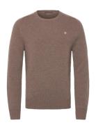 Hertford Ck Designers Knitwear Round Necks Brown Morris