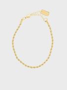 Muli Collection - Armbånd - Guld - Rope Chain Bracelet - Smykker - Bra...