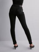 True Religion - Skinny jeans - BLACK BODY RINSE - Jennie Mid Rise Curv...