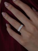 Muli Collection - Ringe - Sølv - Quatro Zirconia Ring - Smykker