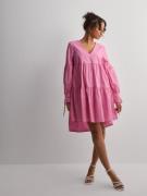 Vero Moda - Langærmede kjoler - Pink Cosmos - Vmcharlotte Fia Ls Dress...