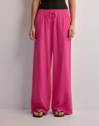 JDY - Pink - Jdysay Hw Linen Wide Pant Wvn Noos