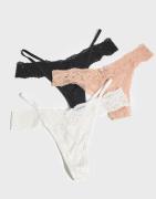 Hunkemöller - Mønstret - 3-Pack String