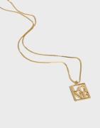 Pilgrim - Guld - LOVE TAG Recycled Necklace