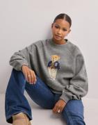 Polo Ralph Lauren - Grå - Rlp Br Cn Fl-Long Sleeve-Sweatshirt