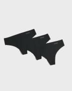 Calvin Klein Underwear - Sort - Thong 3PK