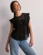 Nelly - Sort - Lovely Blouse Top