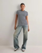 Polo Ralph Lauren - Ternet/Stribet - Rb Ss Strp T-Short Sleeve-T-Shirt