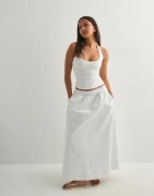 Samsøe Samsøe - Hvid - Satina skirt 15646