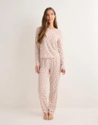 Vero Moda - Hvid - Vmpippa Nightwear Set Xmas