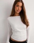 Nelly - Hvid - Ultra Soft Waist Focus Top
