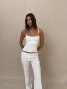 Nelly - Hvid - Built In Bra Singlet