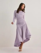 Malina - Lilla - Lionelle Asymmetrical Ruffled