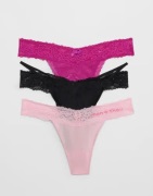 Hunkemöller - Pink - 3-pack Ulv String