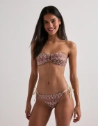 BECKSÖNDERGAARD - Pink - Amber Bandeau Bikini Top