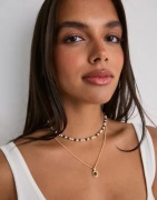 Pieces - Guld - Pcbellis Necklace 2-Pack