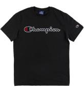 Champion Fashion T-Shirt - Sort m. Logo