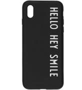 Design Letters Cover - iPhone X/XS - Black
