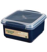 Sistema Madkasse m. Bestik - Lunch Plus Renew - 1,2 l - Navy