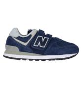 New Balance Sko - 574 - Navy/Hvid