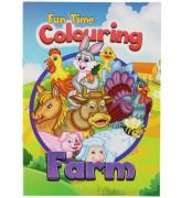 Malebog - Fun Time Colouring Farm - 16 Sider