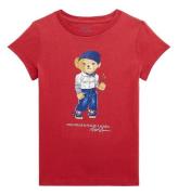 Polo Ralph Lauren T-shirt - SBTS II - RÃ¸d m. Print