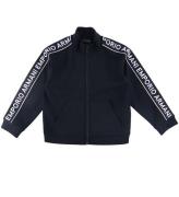 Emporio Armani Cardigan - Navy m. Logostribe